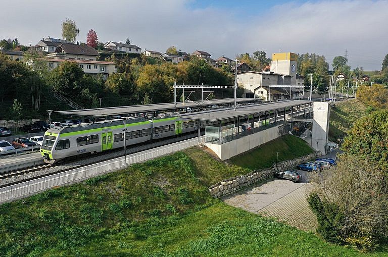 Umbau BLS Bahnhof Gümmenen Umbau BLS Bahnhof Gümmenen